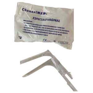 Especulo vaginal descartable a presión